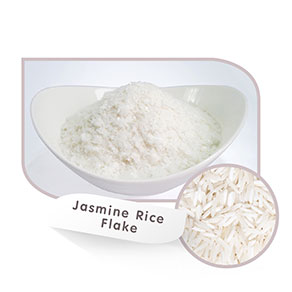 Drum Dried Jasmine White RiceFlake Powder