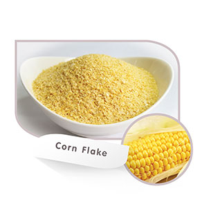 Drum Dried Sweet Corn Flake Powder