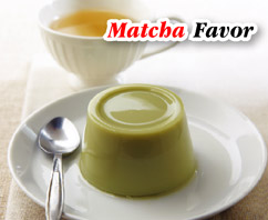 Pudding Matcha Favor